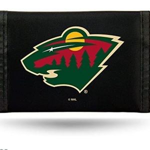 Rico Industries NHL Minnesota Wild Nylon Tri-Fold Wallet